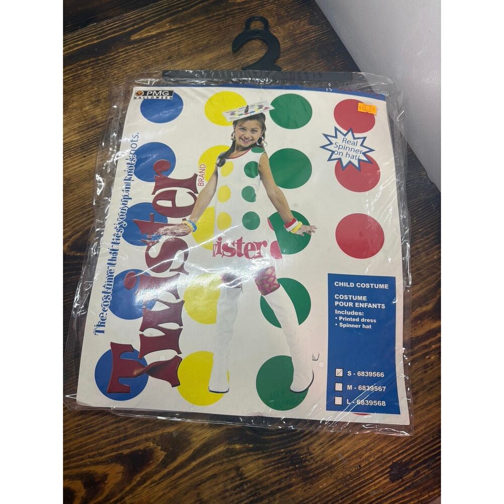 Twister Boardgame Costume Girls Size Small‎